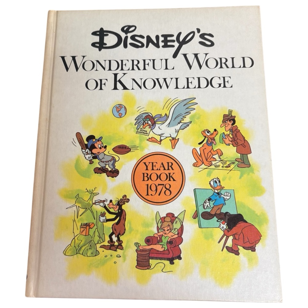 Disneys Wonderful World of Knowledge Yearbooks 1977-1984 Lot - Picture 4 of 16